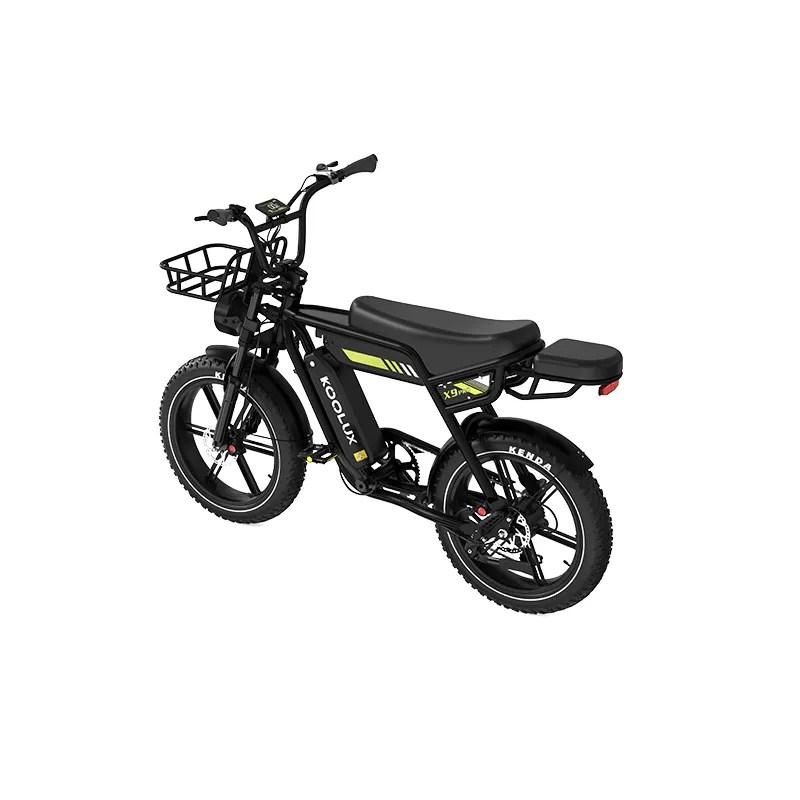 KOOLUX X9 Pro All-Terrain Electric Bike 48V15.6AH Dual Battery 750W Motor 20 Inch Fat Tires 180KM Max RangeElectric Bicycle