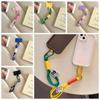With Clip Colorful Keycord Hanging Rope Colorful Wrist Straps Hand Lanyard  Phone Case
