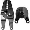 VEVOR Bench Swager Tool 24\" Wire Rope Swaging Tool with Crimper Cable Bolt Cutter Head Bench Crimper 1/16\"-3/16\" Aluminum/Copper