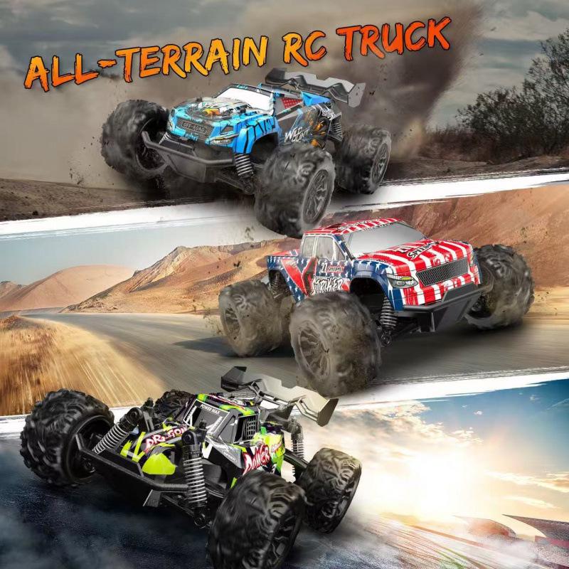 Remote Control 1:20 4WD Off-Road Big Foot Racing Car, High-Speed Climbing Toy, 2.4G