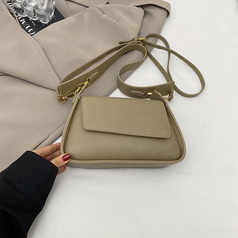 Sling Armpit Shoulder Side Bags for Women 2025 Designer Handbags and Purses Solid Leather Small Bucket Crossbody Bags for Women