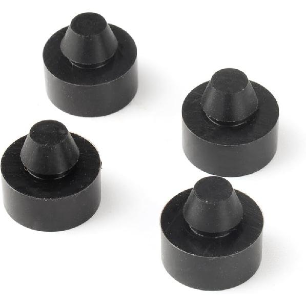 4PCS Microwave Oven Base Rubber Foot Pads Non-Slip Pad Mat for Haier/Grants Microwave Oven Parts #1