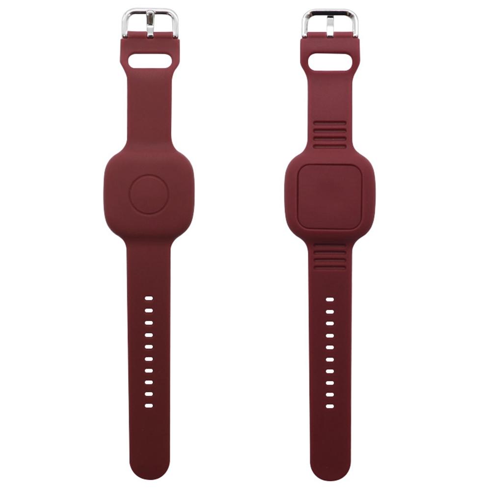 For Tile Mate (2024) Silicone Case Waterproof Adjustable Children Wrist Band Smart Tracker Watch Strap