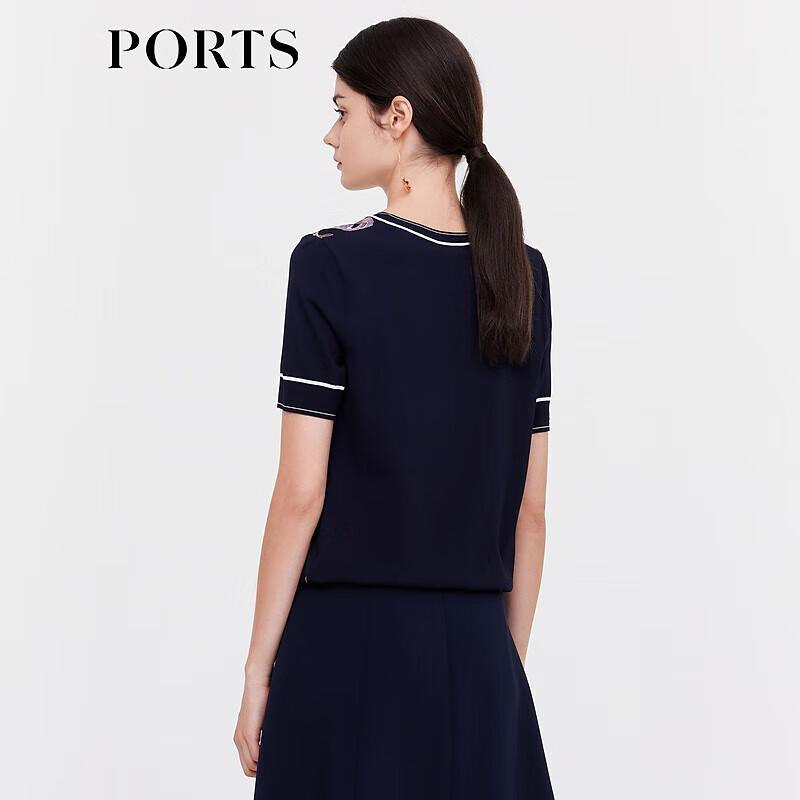 Ports Women's Long-Sleeve V-Neck Knit Top LD9K709LKE017