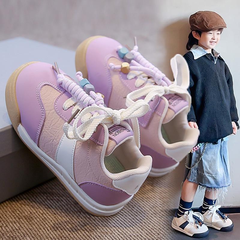Girls fashion casual sports low-top shoes spring and autumn new children's students middle school boys moral training shoes tide