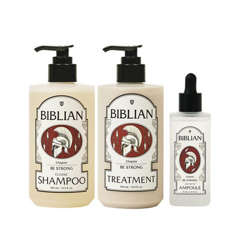 

BIBLIAN Bistrong Classic Shampoo 500ml + Treatment 500ml + Ampoule 95ml Bistrong Classic Shampoo + Treatment + Ampoule