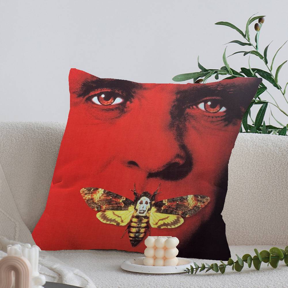 Classic Movie The Silence Of The Lambs Personalized Pillow Cover Kids Bedroom Wild Party Decor Pillowcase Birthday Shower Gift