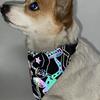Anti accidental Dog Triangle Scarve Reflective Pet Drool Scarve Pet Reflective Scarf  Pet Collars