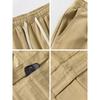 Wassup Khaki Workwear Multi-Pocket Straight Wide-Leg Pants Men's Spring and Autumn National Trend Street Style Couple Versatile Long Pants