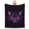 Skally Cap Hooligans Halloween Cat Black Purple Custom Comfortable Gift An UltraSoft Micro Fleece Blanket