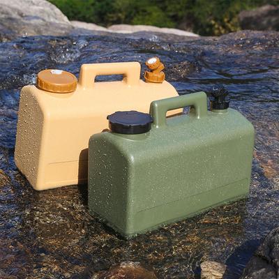 20L Camping Water Bucket Big Capacity Portable Drinking Water Canister with Faucet No Leakage for Outdoor Travel Driving Hiking