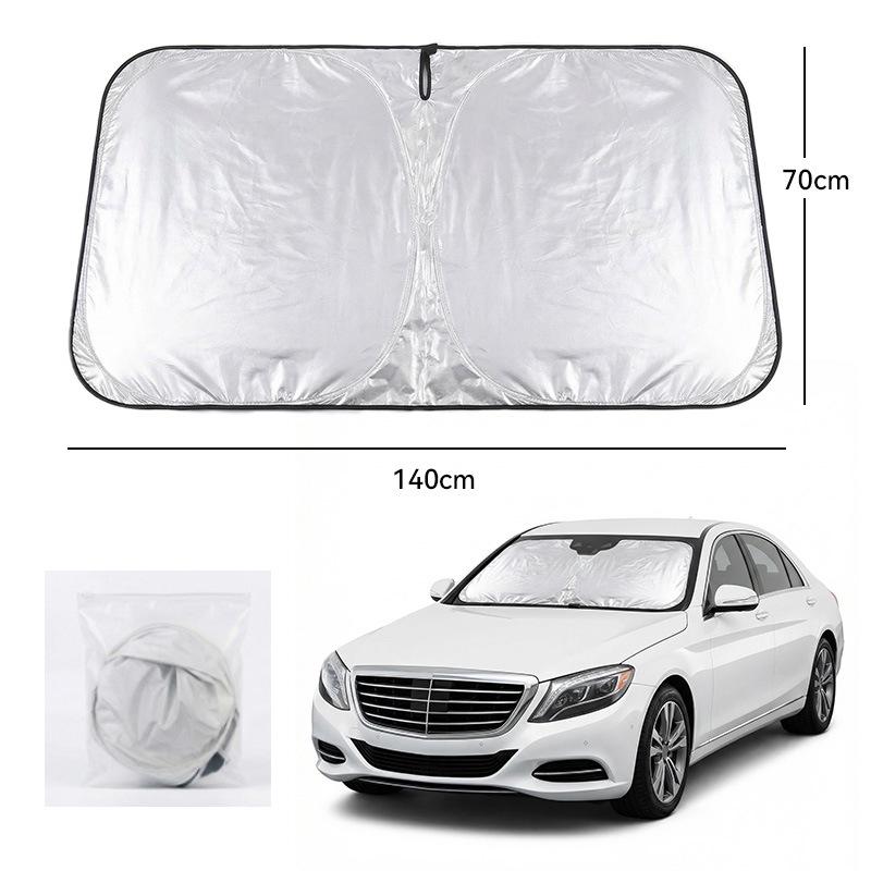 2026 Model Car Windshield Sunshade Umbrella - Heat Insulation & Light Blocking