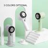 Mini Cooling Fan Personal Rechargeable Adjustable Portable Household Handheld Plastic Multifunctional Walking Neck Air Cooler