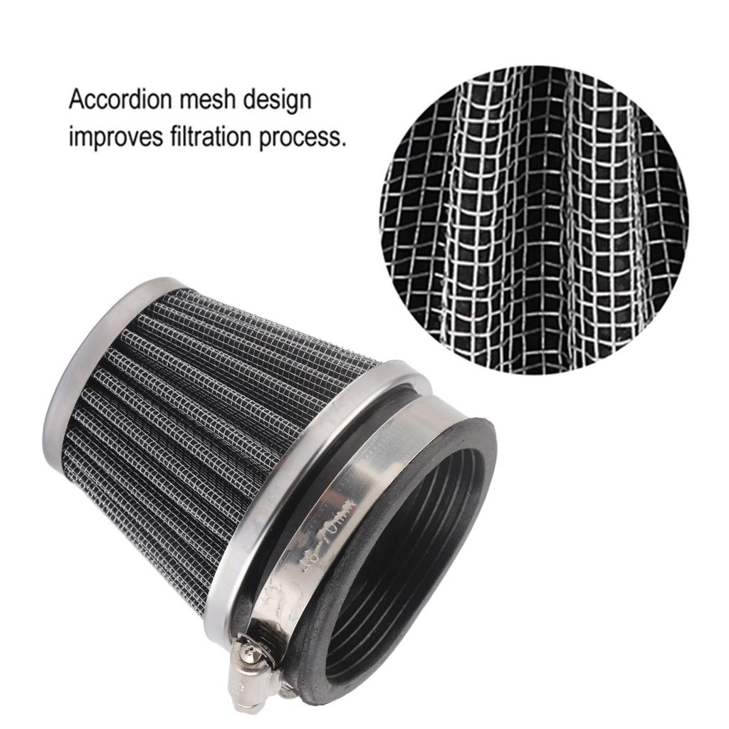 Motorrad Luftfilter Reiniger Universal für 60mm2.4in