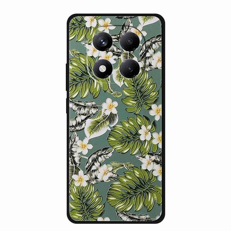 3D Flowers Emboss Fundas For Redmi Note 15 5G (China) Case Soft Silicone Phone Cases For Note 15 5G For China Covers Shell Coque