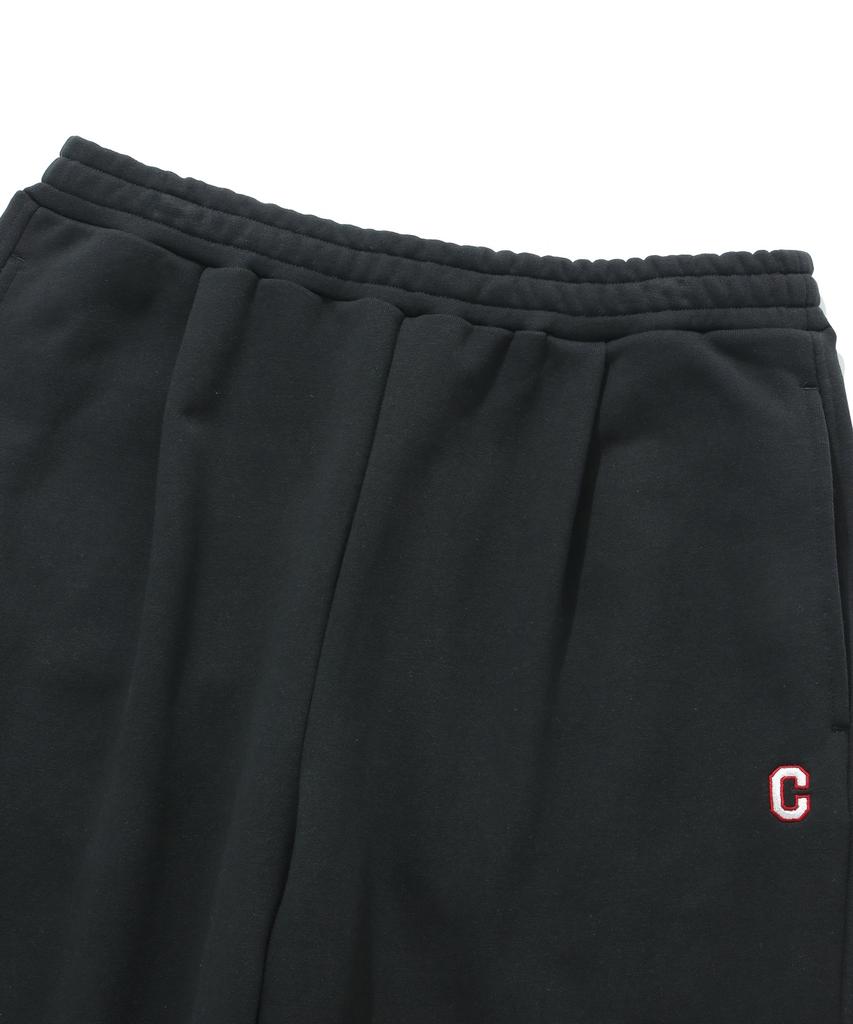 COVERNAT C Logo Sweat Wide Pants Black