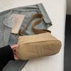 Borsa Quadrata Piccola in Tessuto Oxford da Donna con Chiusura a Zip e Tasca per Telefono per Uso Quotidiano