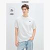 GIORDANO Herren Kühlendes Raglan-T-Shirt mit gesticktem Welpen