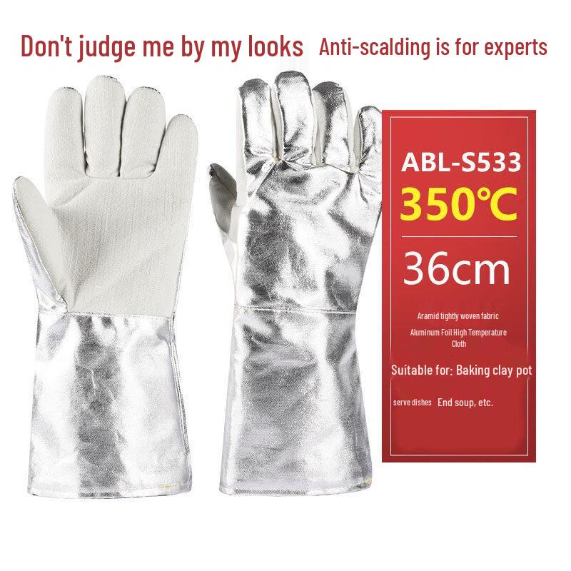 Shuogang Tiangong S533 350°C Heat Resistant Canvas Gloves