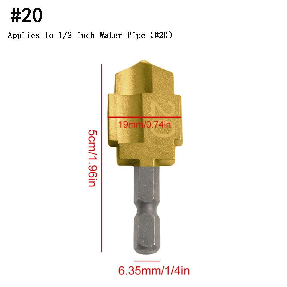 

Compatible Drill Bits Hexagon PPR Drill Bit Water Pipe Connection Model 25 Model 32 Compatible With Electric Drill