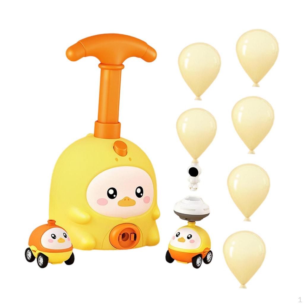 Balloon Car, Pump, Car Kit, Birthday Gift, Educational Toy for 3-4 Year Old Boys And