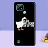 Funny Cartoon Duck Case For Realme 13 10 11 12 14 Pro Plus C75 C67 C61 C55 C53 C51 C35 C21Y C25S GT 7 Pro 6 6T