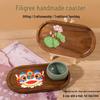 Children's Day Cloisonné Enamel Coaster DIY Kit - Chinese Style Tea Mat for Parent-Child Activities