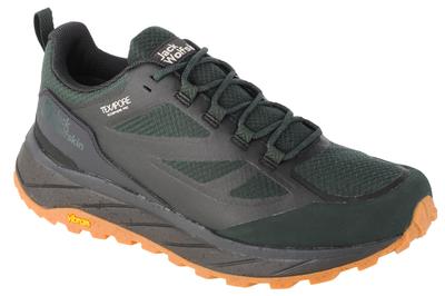 Terraventure Texapore Low M, Mens Green Trekking Shoes