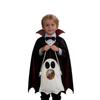 Halloween Ghost Candy Bag Portable Treat Storage Sack with Drawstring Handle Reusable Fabric Gift Holder for Party Favors and Trick or Treat
