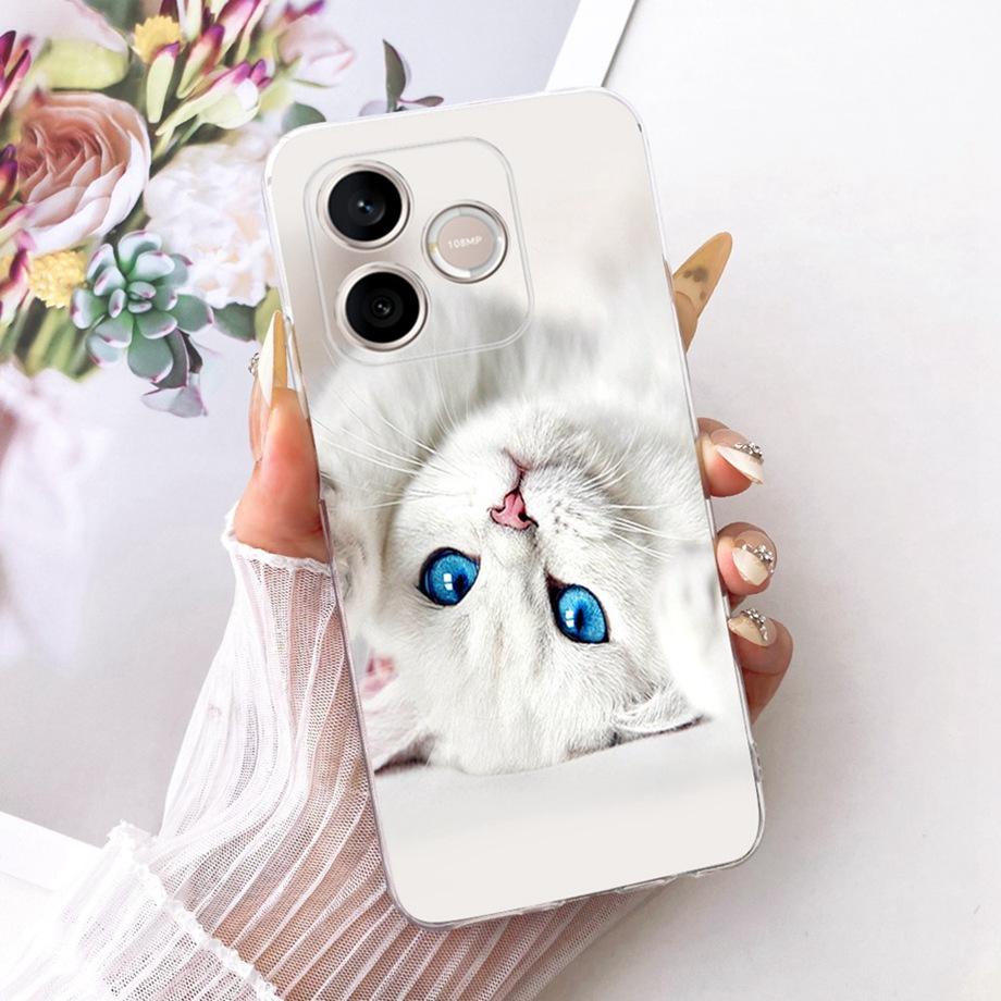 For Honor 600 Lite 500 Smart Phone Case Soft Clear Silicone Back Cover Butterfly Dragon Cat Floral Painting Funda Honor 600 Capa
