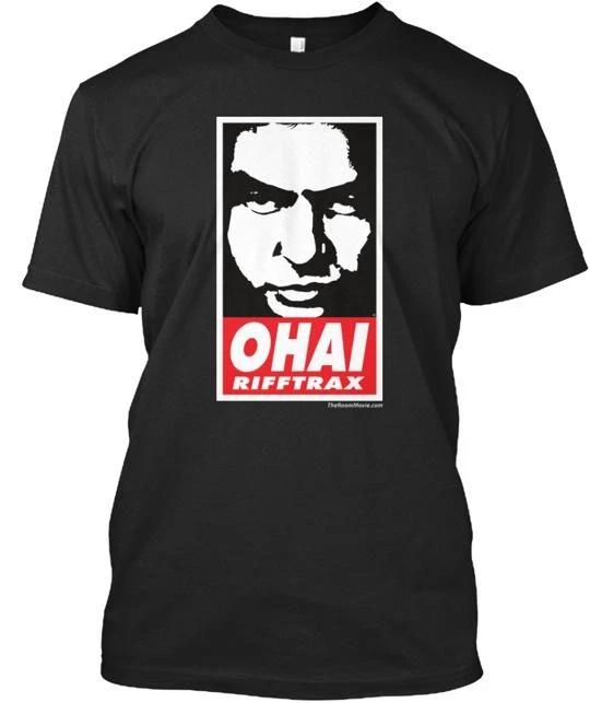 Tommy Wiseau THE ROOM OHAI Tee 100% Cotton T-shirt Mens Tees Top Made in the USA T-Shirt Tee Top Unisex XL