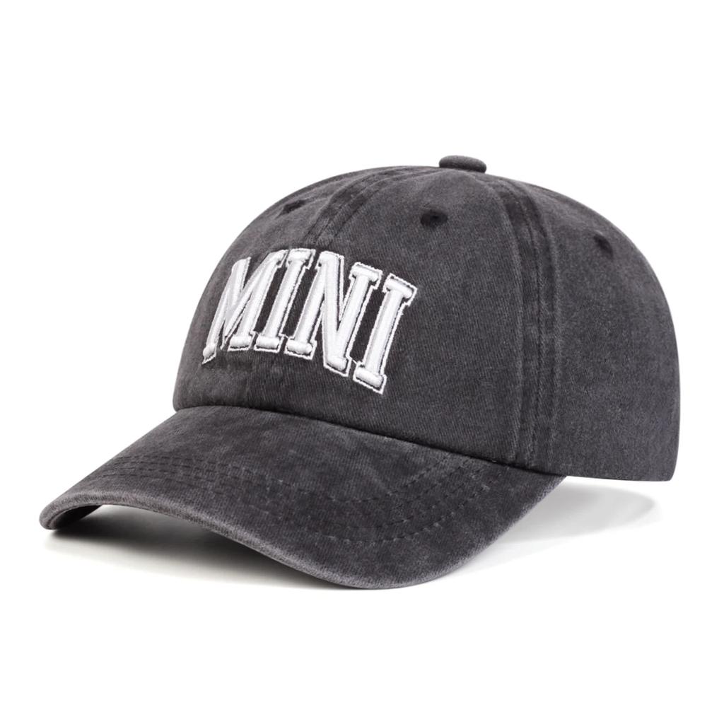 Unisex Parent Child 3D MAMA/MINI Embroidery Wash Baseball Caps Spring and Autumn Outdoor Adjustable Casual Hats Sunscreen Hat