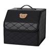 Foldable Car Organizers Box With Adjustable Dividers Nonslip Base For Travel & Groceries Everyday Use Outdoor Activities