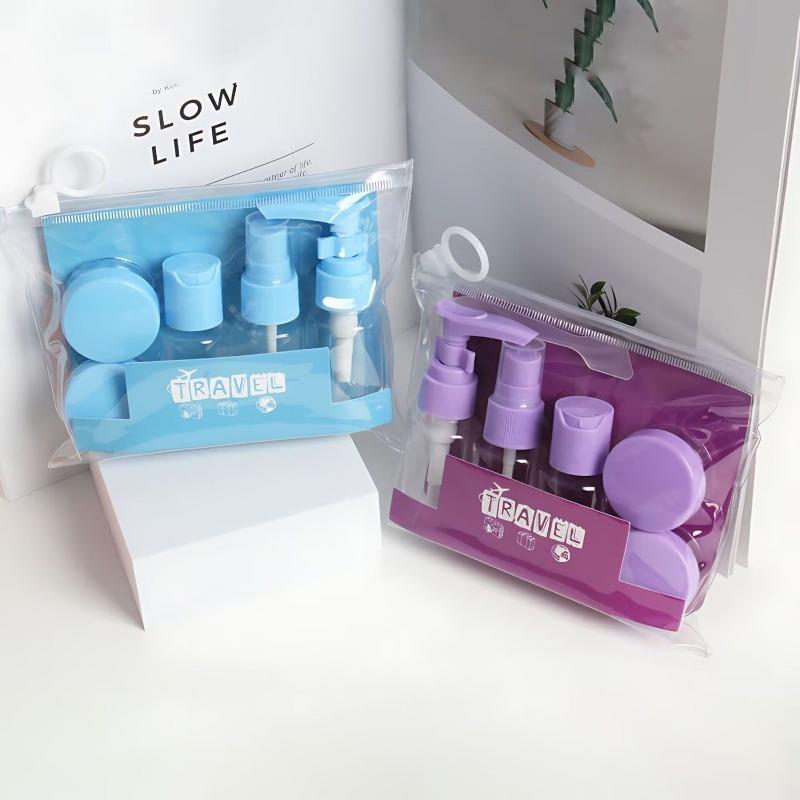 6piece Set Travel Bottles Leak Proof Portable Toiletry Containers Set Clear Travel Cosmetic Containers Essentials Spray Bottle