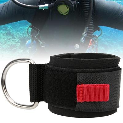Universal Diving  Wrist Strap Hand Lanyard Hanging Rope With Clip D Shape Ring Equipment