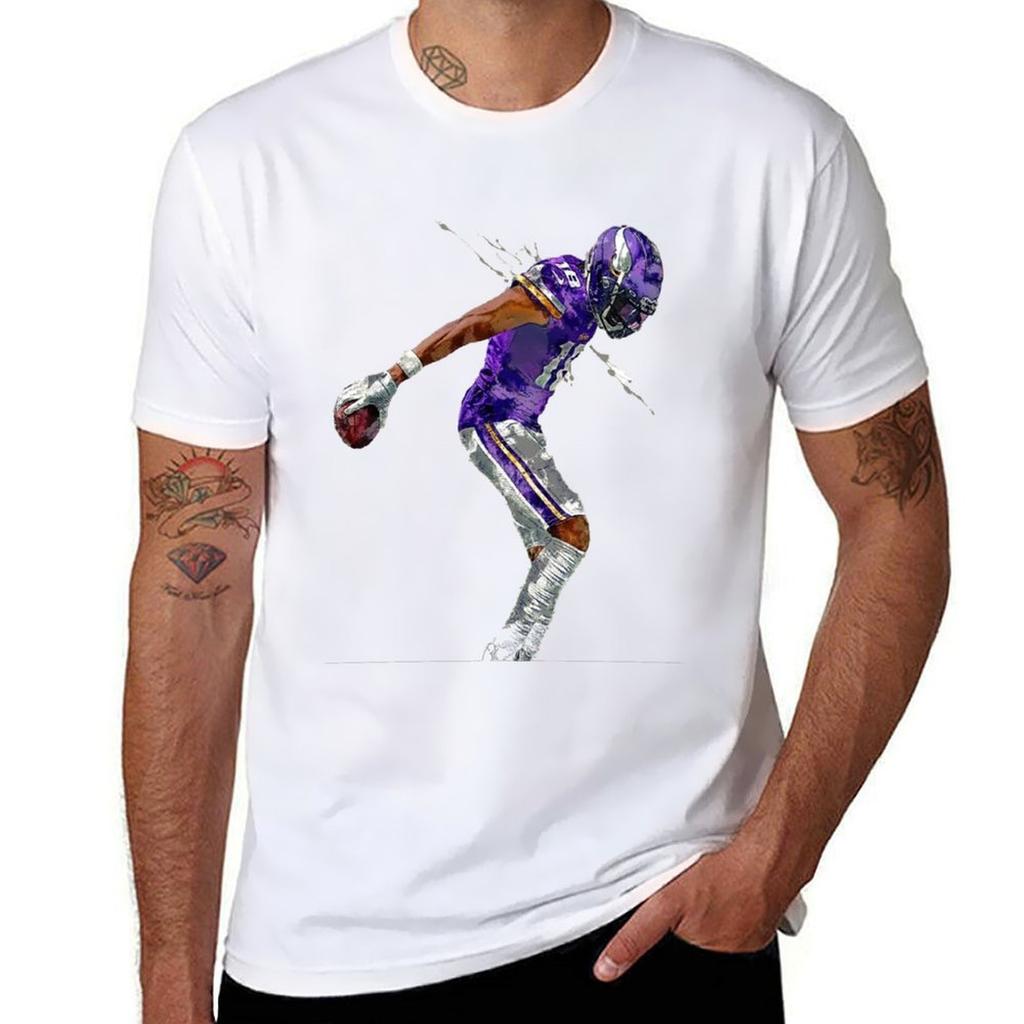 T-shirt Jefferson Poster Décontracté Manches Courtes T-shirt