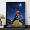 Disney Diamond Painting Judy  Nick Dancing Under The Stars Cartoon Movie Cross Stitch Embroidery Handmade Gift Home Decor