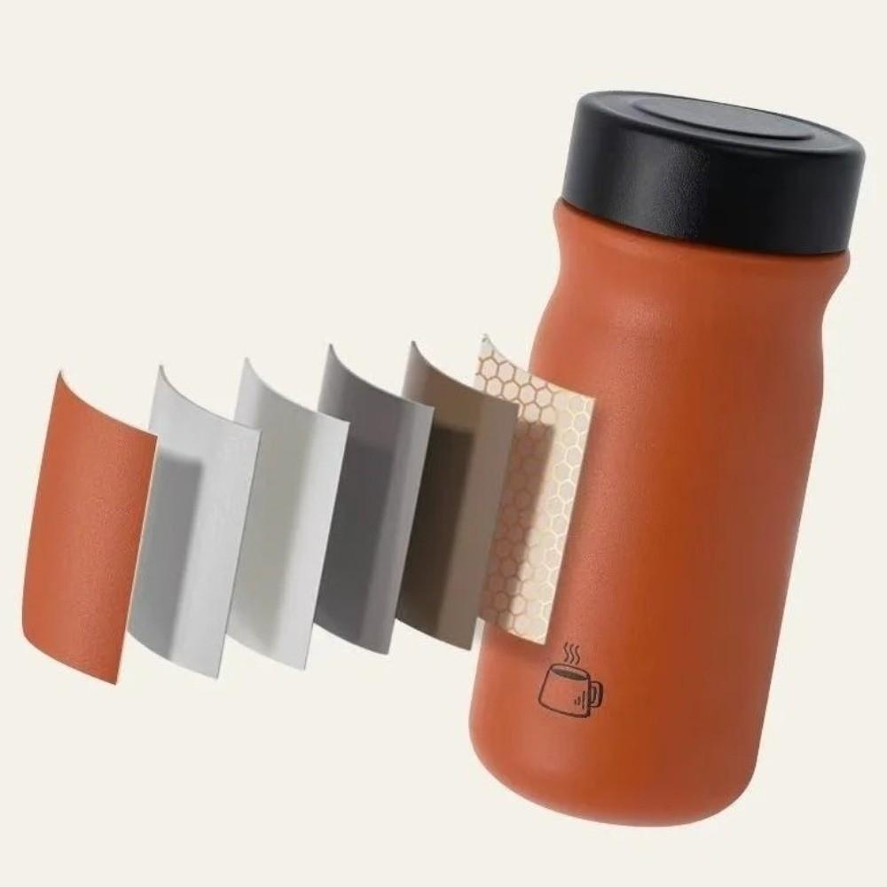 Stainless Steel Thermos Bottle Double-Layer Insulated Flask Tea Cup Thermos Cup Camping Activities