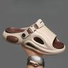 Fashion Sandals Summer Men's Outer Wear Trend Non-slip One-word Beach Sandals Casual Beach Tide Sandals and Slippers