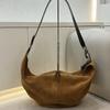 New Leather Suede Croissant Bag, Quiver Bag, Dumpling Bag, Stray Bag, Shoulder Messenger Bag, Tote Bag, Women