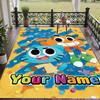 Custom Text Amazing World of Gumball Pattern Floor Rug Soft Indoor Carpet Mat Living Room Bedroom