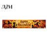 Indoor Wall Hanging Decor Halloween Fence Banner, 118 x 20 Inch Large Yard Sign Banner Flag, Scary Script Killing Game Decorations Party Backdrop