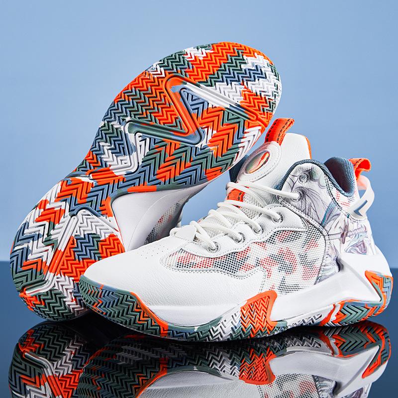 

Мужские спортивные баскетбольные кроссовки с сеткой, модные повседневные новые туфли на платформе, повседневные модные удобные трендовые нескользящие туфли большого размера 36-48