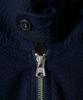 Horlisun Visitor Harrington Seersucker Jacket Navy