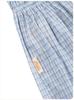 Hello Sunrise Hs Two Poket Mini Dress_Blue Check