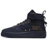SF Air Force 1 Mid Obsidian Metallic Gold Aj0424-400