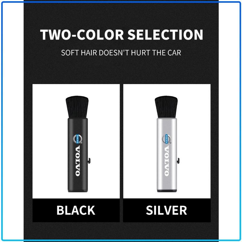 Car Interior Cleaning Brush Telescopic Small Soft Brush For Volvo XC60 XC90 S60 S80 S40 V40 V60 V70 V50 XC70