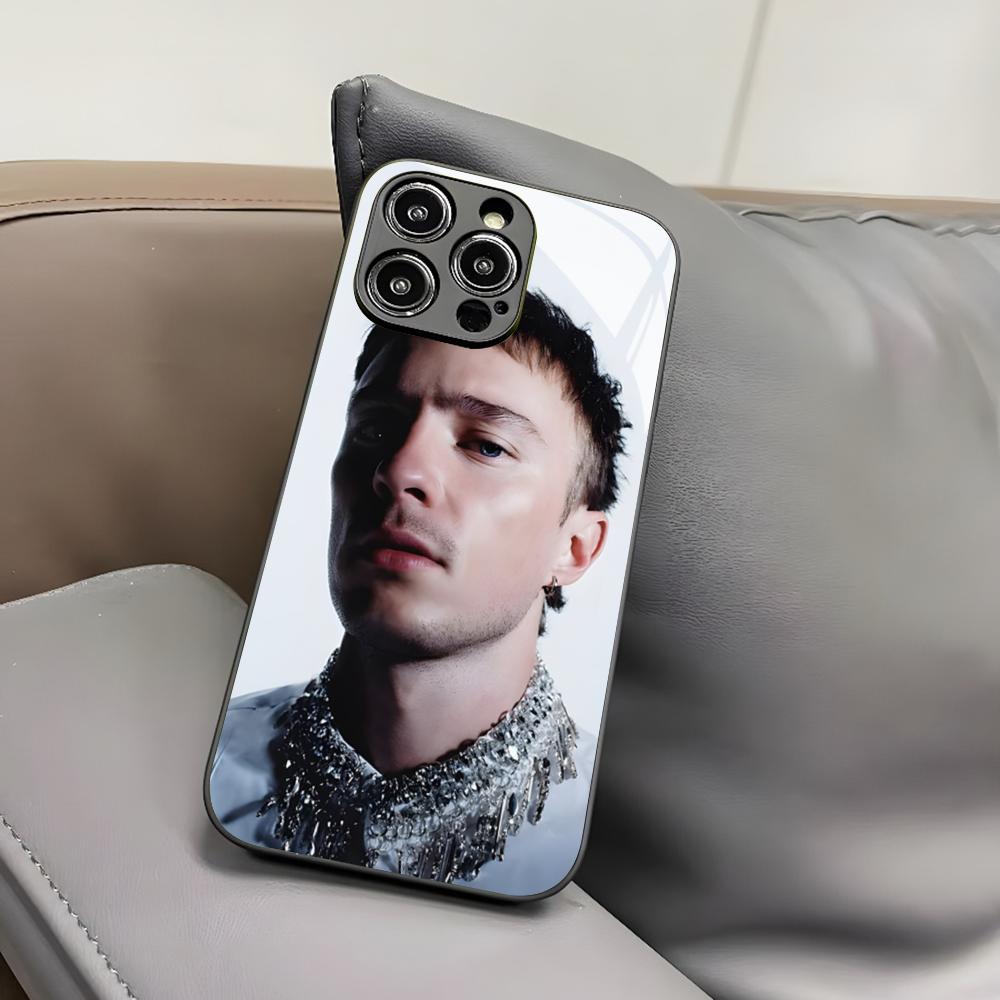 COOL Man D-Drew Starkey Phone Case for Iphone 16 15 14 12 11 13 Pro Max Mini 8 X Xr Xs Puls Black Glass Cover