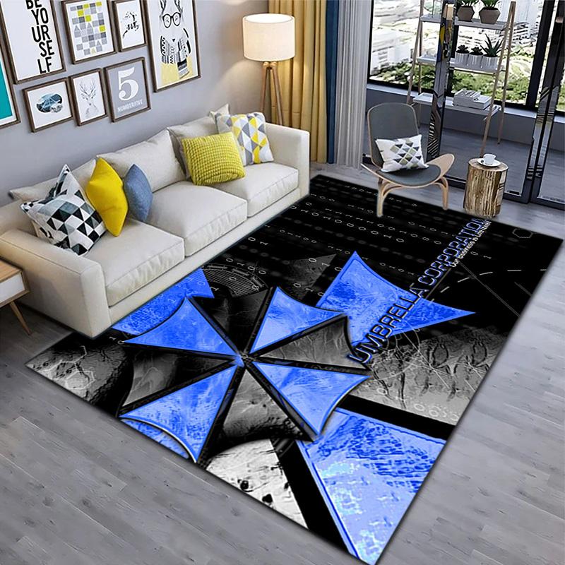 Sci-Fi game Resident Evil, Umbrella Corporation, soft carpet, home living room, office chair pad, door mat, door mat carpet U5