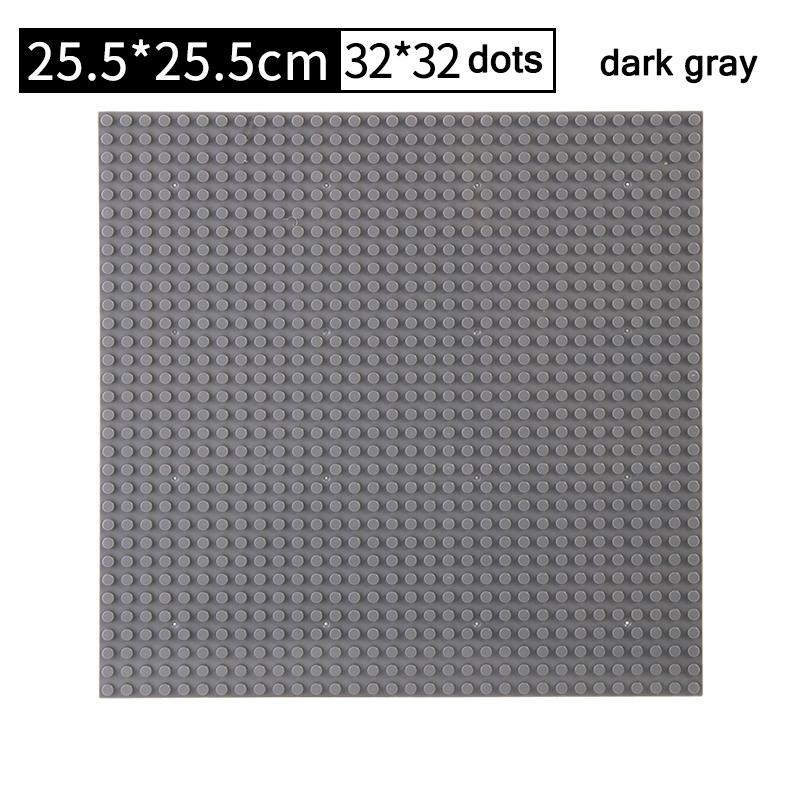 City Road Street Baseplate Straight Crossroad Curve T-Junction Building Blocks 8810 8811 Base Plate Compatible Classic Bricks